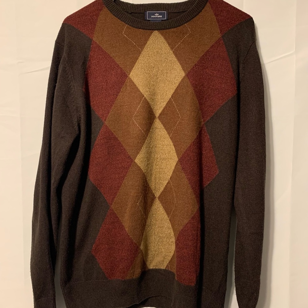 Men’s Argyle Sweater